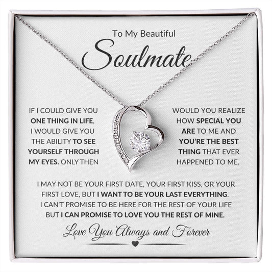 My Beautiful Soulmate - Forever Love Necklace